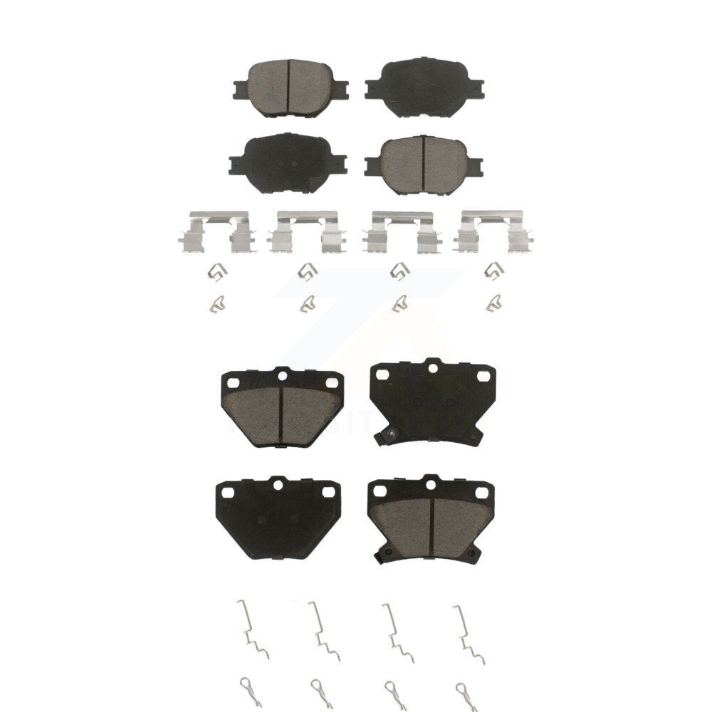 Ceramic Brake Pads Front Rear Kit For Toyota Celica