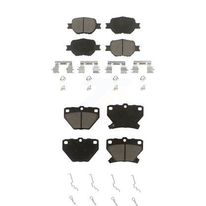 Ceramic Brake Pads Front Rear Kit For Toyota Celica