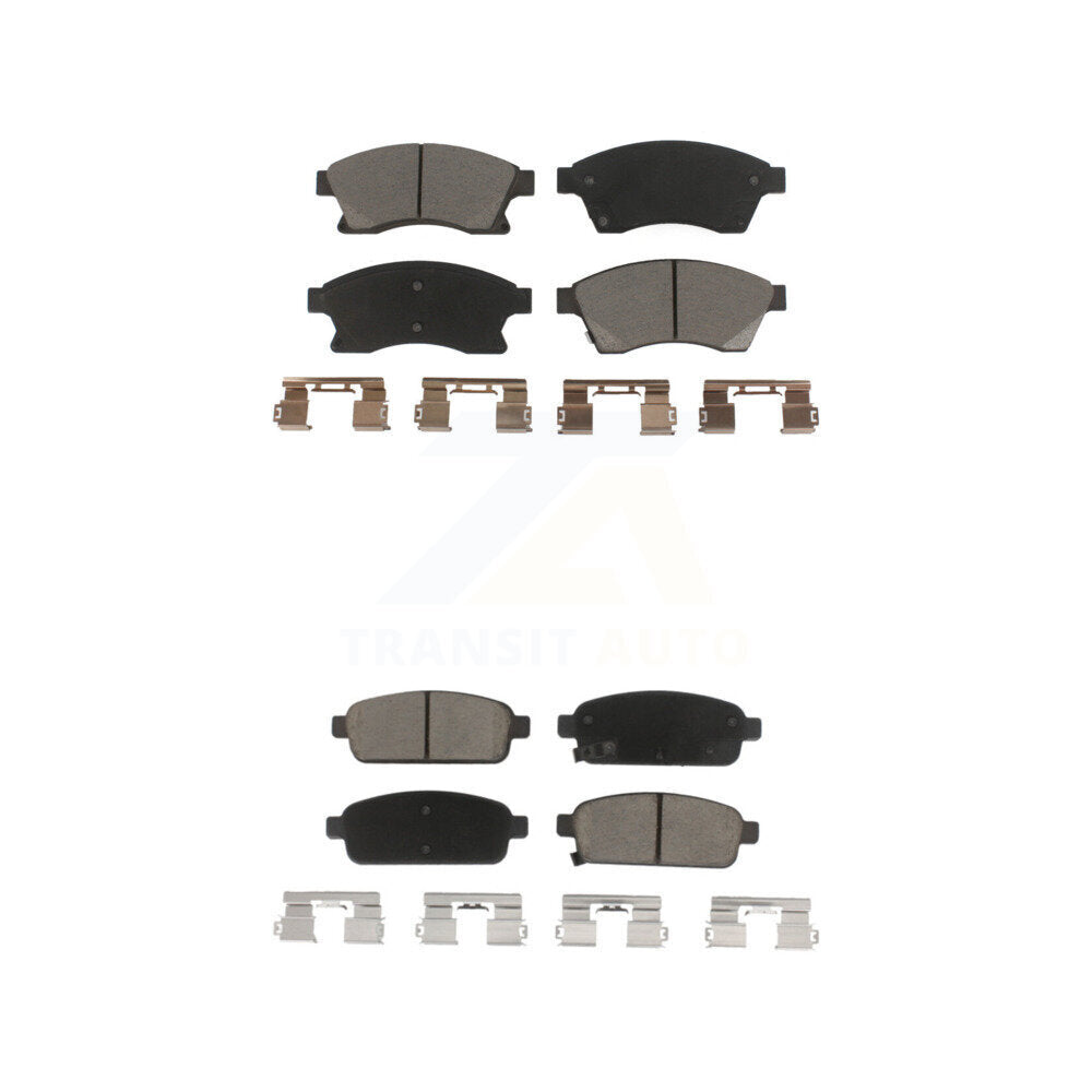Ceramic Brake Pads Front Rear Kit For Chevrolet Cruze Sonic Limited