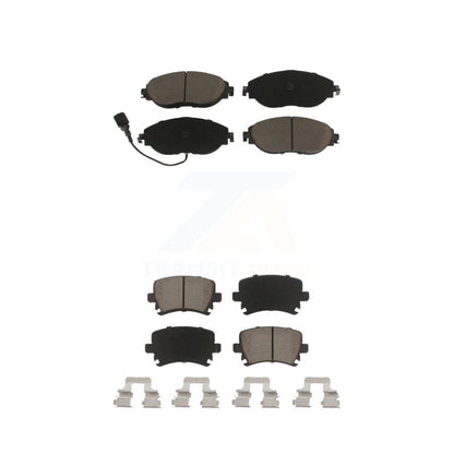 Ceramic Brake Pads Front Rear Kit For Volkswagen GTI CC