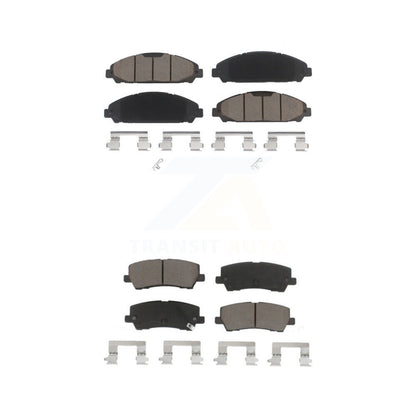 Ceramic Brake Pads Front Rear Kit For Ford Mustang V6 with 3.7L