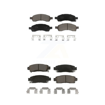 Ceramic Brake Pad Front Rear Kit For GMC Acadia Buick Enclave Chevrolet Traverse