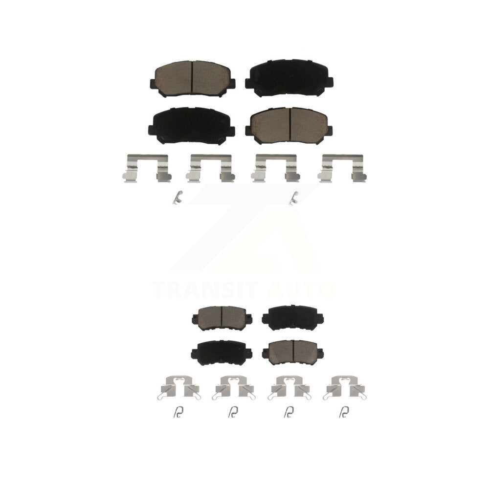 Ceramic Brake Pads Front Rear Kit For 2013-2015 Mazda CX-5