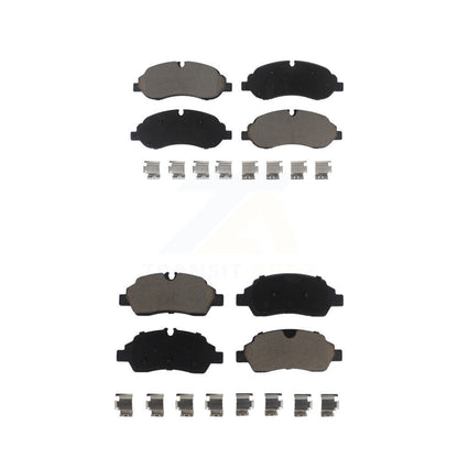 Ceramic Brake Pad Front Rear Kit For Ford Transit-250 Transit-150 Transit-350 HD