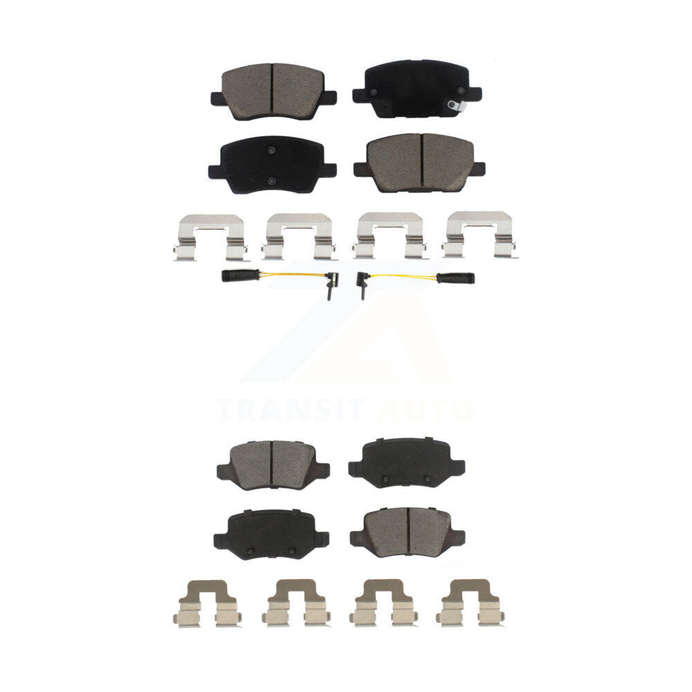 Ceramic Brake Pads Front Rear Kit For 2006-2011 Mercedes-Benz B200
