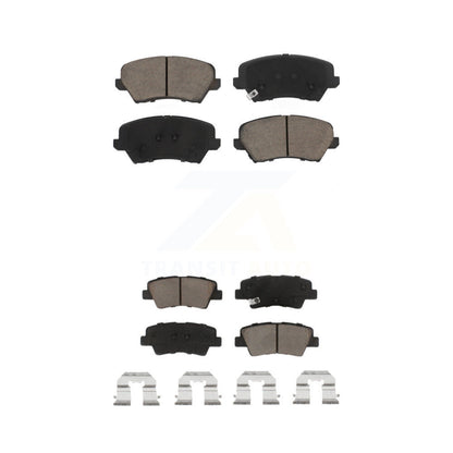 Ceramic Brake Pads Front Rear Kit For Hyundai Elantra GT Kia Forte Koup