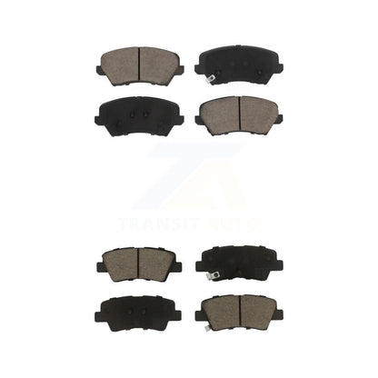 Ceramic Brake Pads Front Rear Kit For Kia Forte Hyundai Veloster Forte5 Elantra