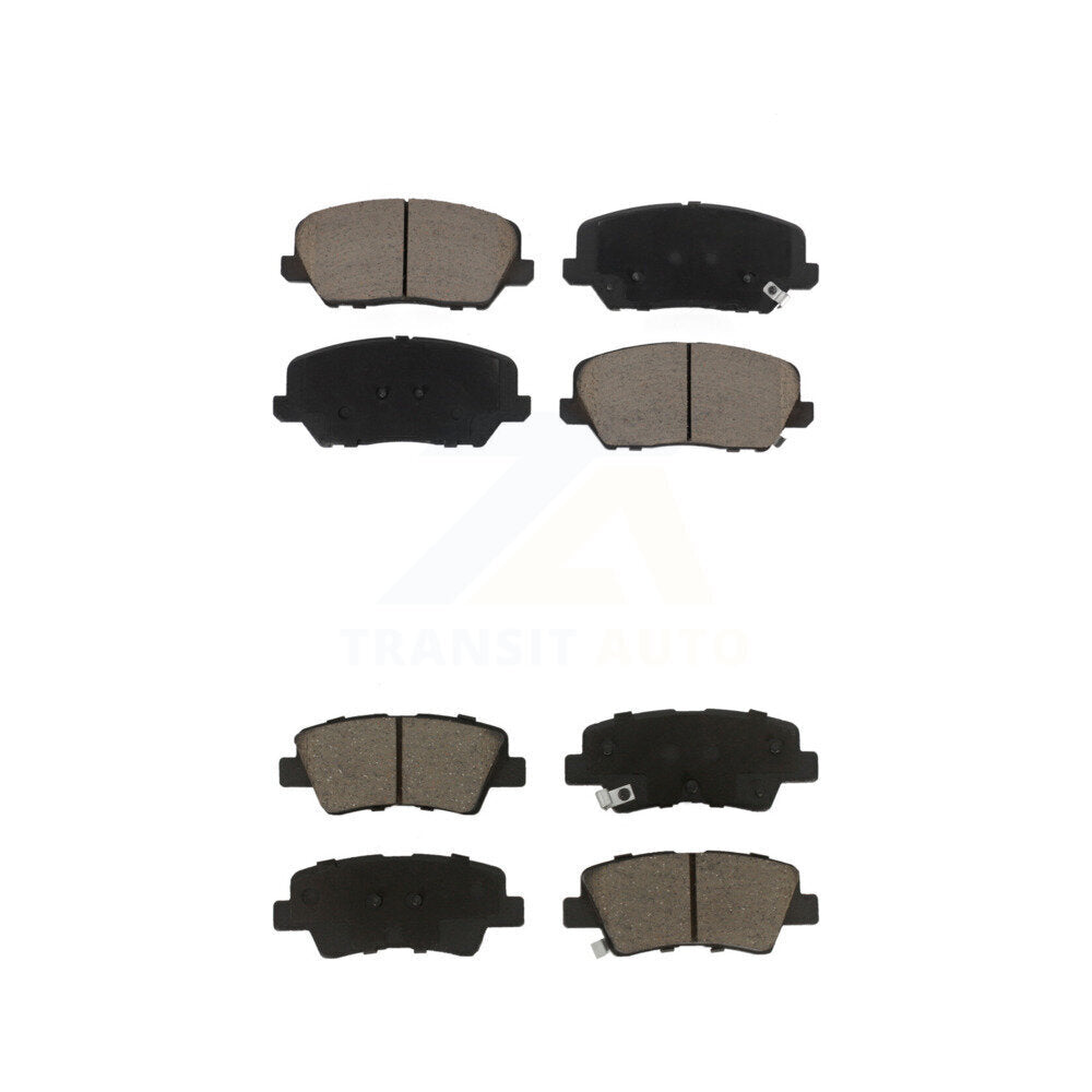 Ceramic Brake Pads Front Rear Kit For Kia Forte Forte5 Hyundai Veloster