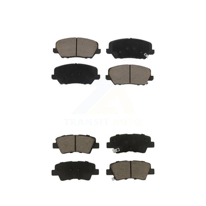 Ceramic Brake Pads Front Rear Kit For Kia Forte Forte5 Hyundai Veloster