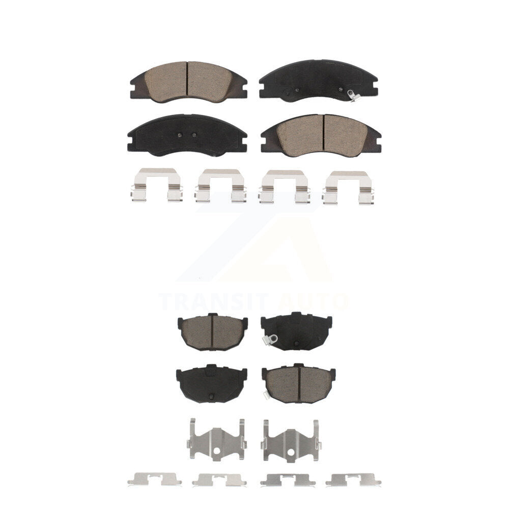 Ceramic Brake Pads Front Rear Kit For Kia Spectra Spectra5