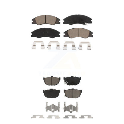 Ceramic Brake Pads Front Rear Kit For Kia Spectra Spectra5