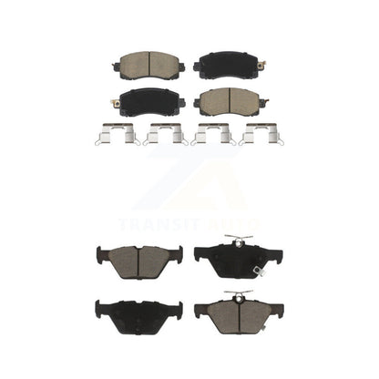 Ceramic Brake Pads Front Rear Kit For Subaru Crosstrek Forester Outback WRX