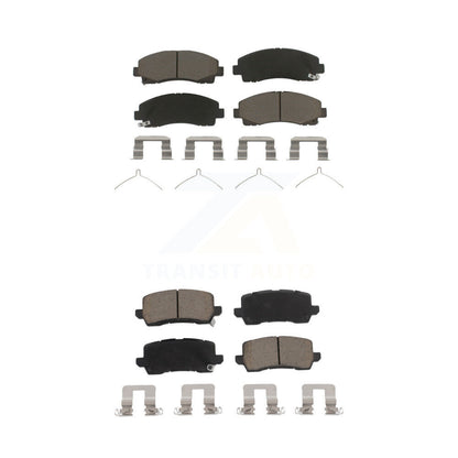 Ceramic Brake Pads Front Rear Kit For 2015-2020 Acura TLX