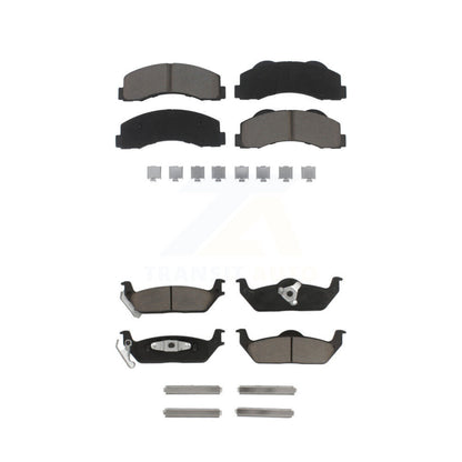 Ceramic Brake Pads Front Rear Kit For 2010-2011 Ford F-150
