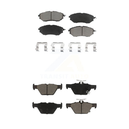 Ceramic Brake Pads Front Rear Kit For Subaru Outback WRX Legacy