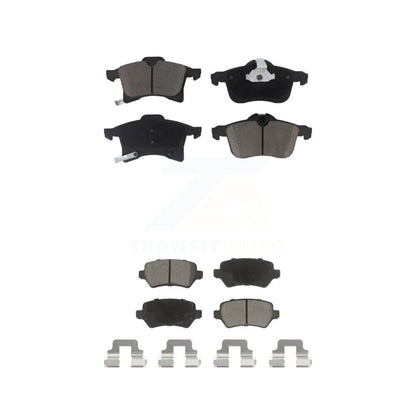 Ceramic Brake Pads Front Rear Kit For 2008-2009 Saturn Astra
