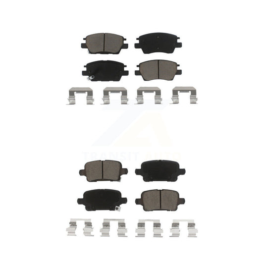Ceramic Brake Pads Front Rear Kit For Chevrolet Cruze Bolt EV Volt EUV