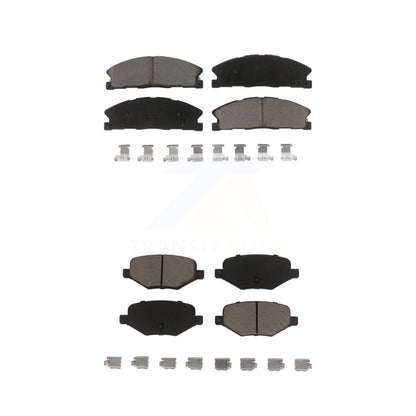 Ceramic Brake Pads Front Rear Kit For Ford Explorer Police Interceptor Utility