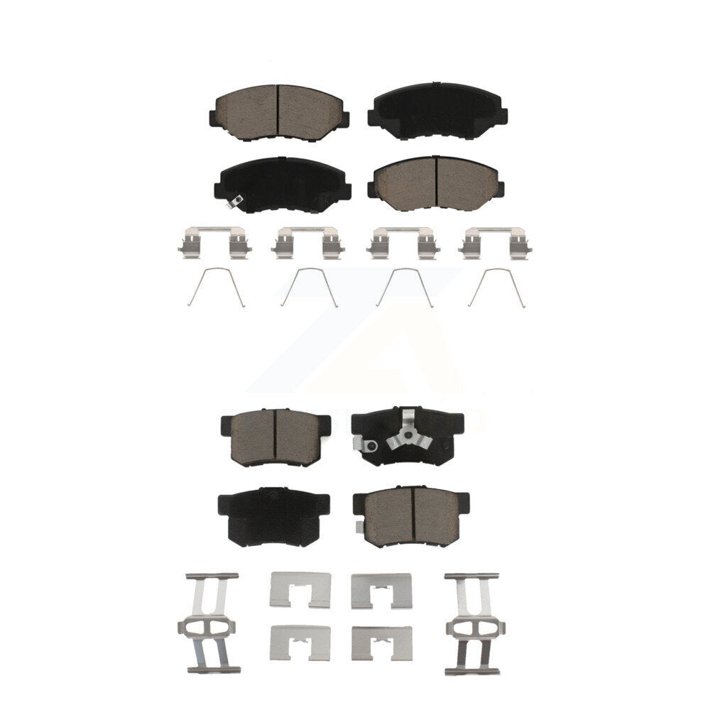 Ceramic Brake Pads Front Rear Kit For Honda CR-V