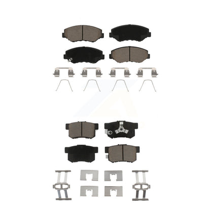 Ceramic Brake Pads Front Rear Kit For Honda CR-V
