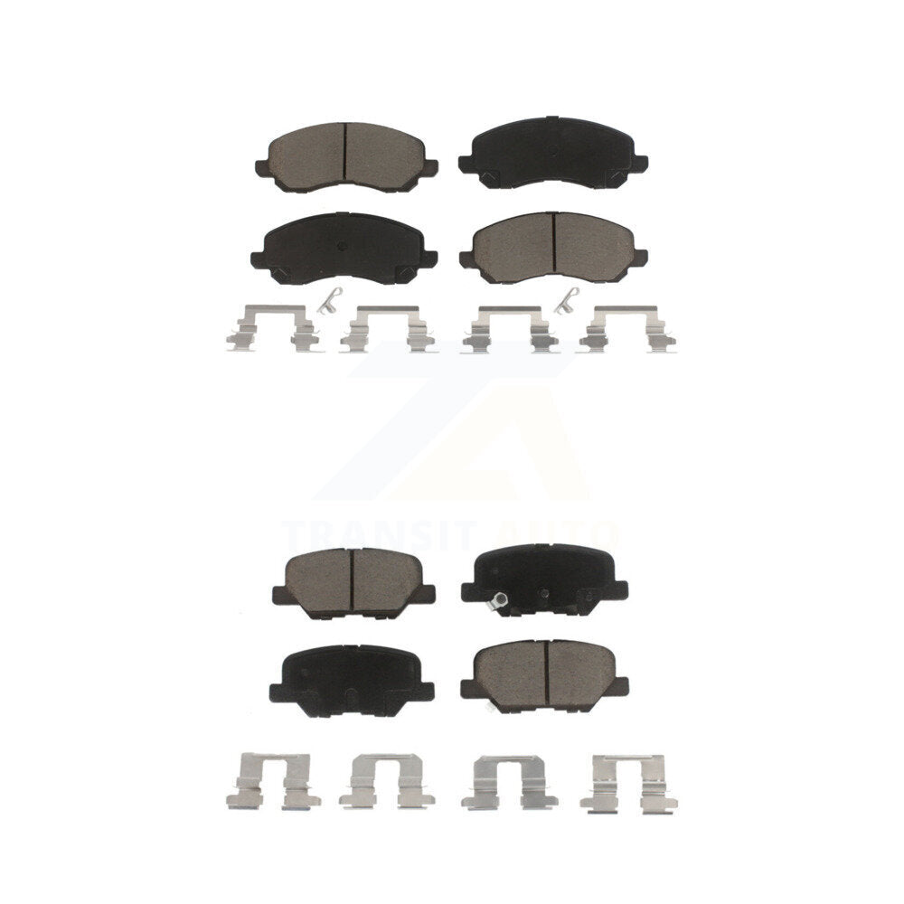 Ceramic Brake Pads Front Rear Kit For Mitsubishi RVR Outlander Sport