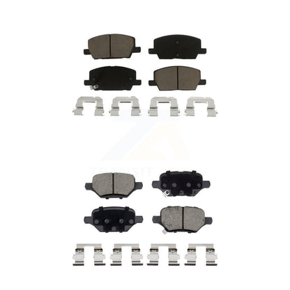 Ceramic Brake Pads Front Rear Kit For 2018-2022 Buick Encore Chevrolet Trax