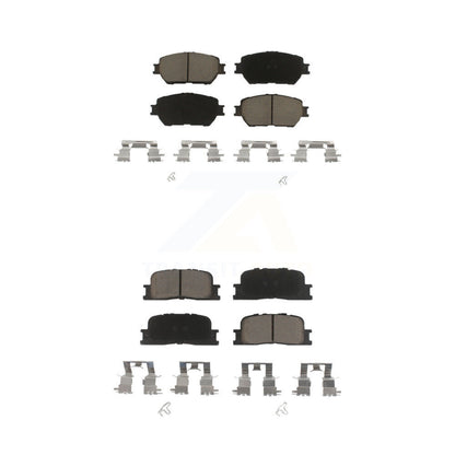 Ceramic Brake Pad Front Rear Kit For Toyota Camry Vehicles Manufactured In Japan