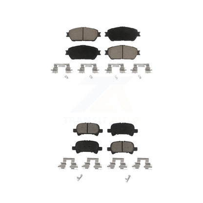 Ceramic Brake Pads Front Rear Kit For Toyota Camry Solara Avalon