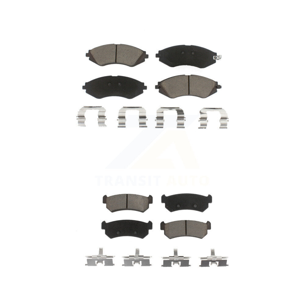 Ceramic Brake Pads Front Rear Kit For Chevrolet Optra Suzuki Forenza Reno
