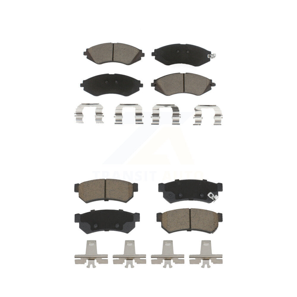 Ceramic Brake Pads Front Rear Kit For Chevrolet Spark EV