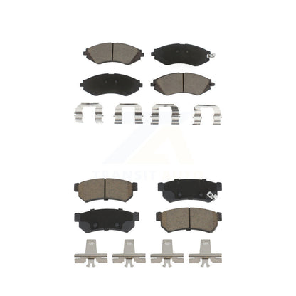 Ceramic Brake Pads Front Rear Kit For Chevrolet Spark EV