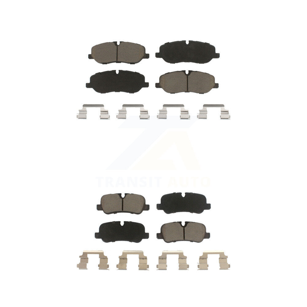 Ceramic Brake Pads Front Rear Kit For Land Rover LR3 Range Sport