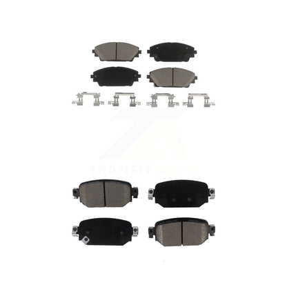 Ceramic Brake Pads Front Rear Kit For 2019-2022 Mazda CX-3