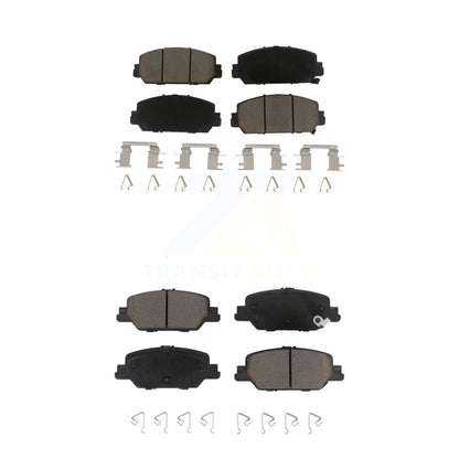 Ceramic Brake Pads Front Rear Kit For Honda CR-V