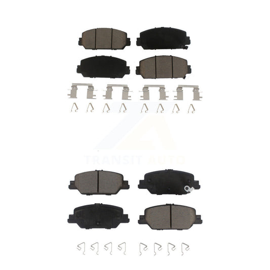 Ceramic Brake Pads Front Rear Kit For Honda CR-V
