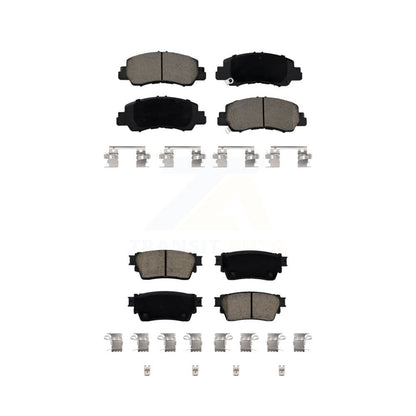 Ceramic Brake Pads Front Rear Kit For Mitsubishi Eclipse Cross