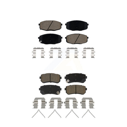 Ceramic Brake Pads Front Rear Kit For Hyundai Kona Kia Seltos