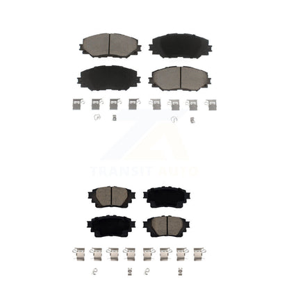 Ceramic Brake Pads Front Rear Kit For Toyota Corolla With Electric Parking