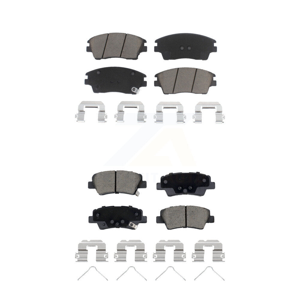 Ceramic Brake Pads Front Rear Kit For Kia Sportage Hyundai Tucson