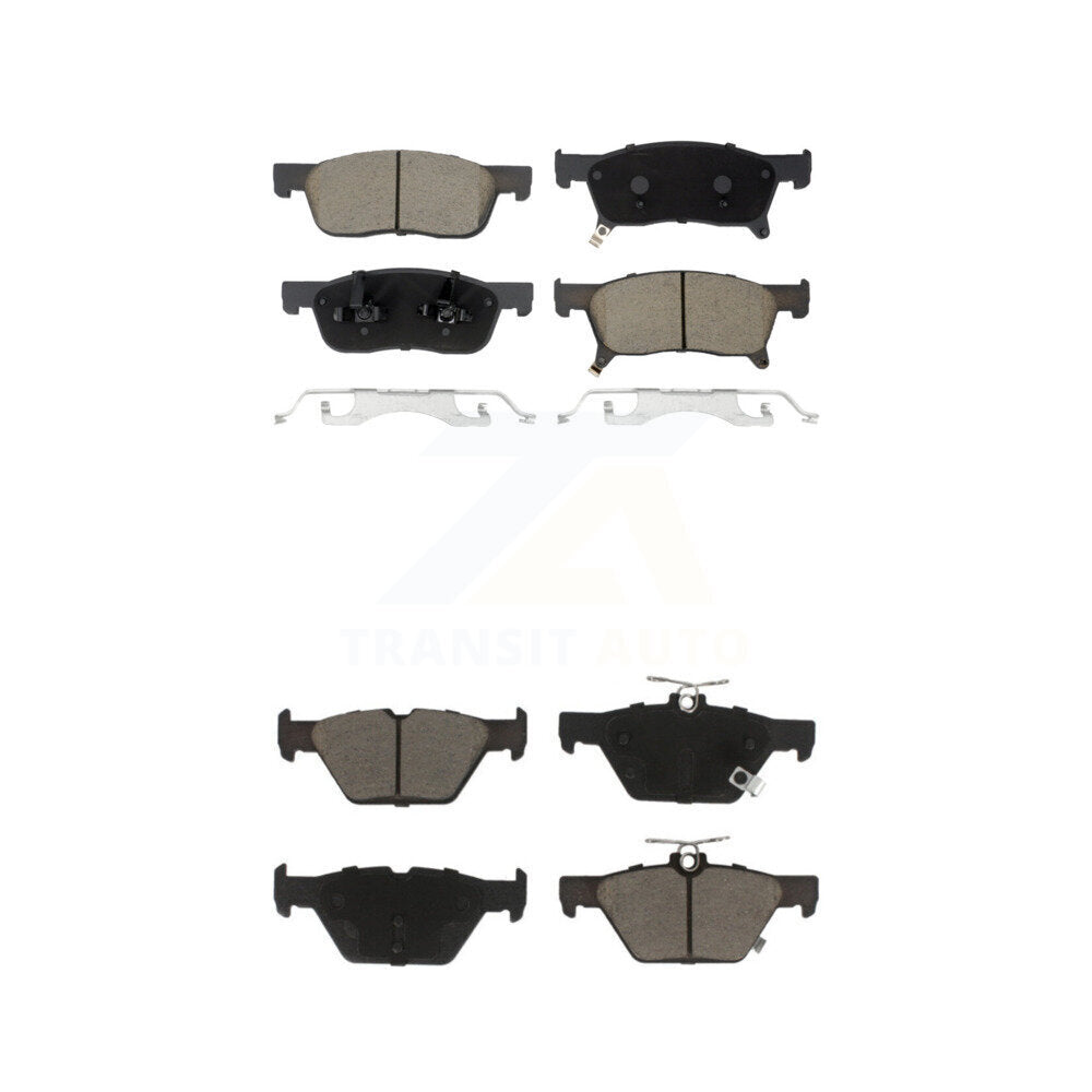 Ceramic Brake Pads Front Rear Kit For 2019-2024 Subaru Ascent