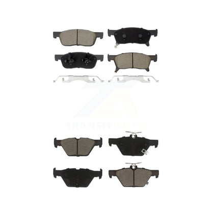 Ceramic Brake Pads Front Rear Kit For 2019-2024 Subaru Ascent