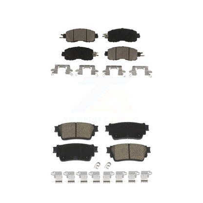 Ceramic Brake Pads Front Rear Kit For Nissan Altima