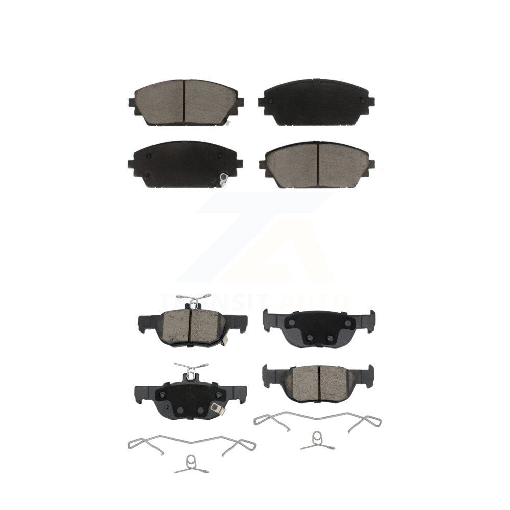 Ceramic Brake Pads Front Rear Kit For Mazda 3 Sport