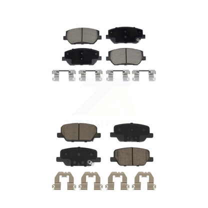 Ceramic Brake Pads Front Rear Kit For 2019-2020 Hyundai Santa Fe