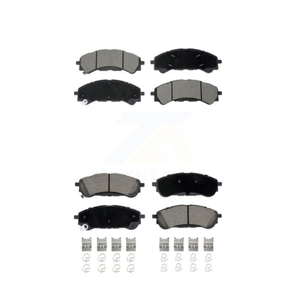 Ceramic Brake Pads Front Rear Kit For 2019-2023 Ford Ranger