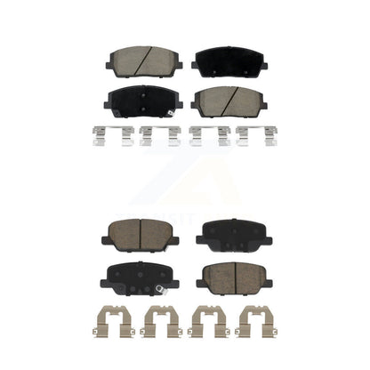 Ceramic Brake Pads Front Rear Kit For Hyundai Palisade Kia Telluride