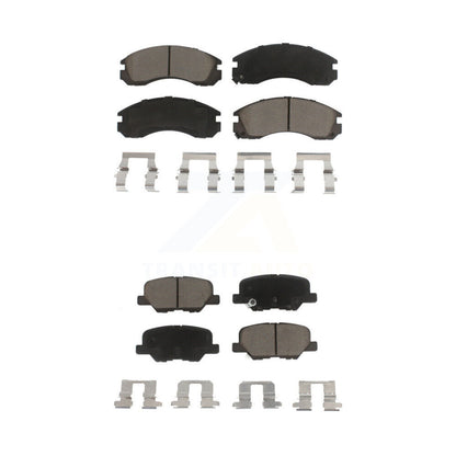 Ceramic Brake Pads Front Rear Kit For Mitsubishi Outlander PHEV