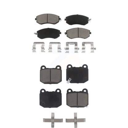 Ceramic Brake Pads Front Rear Kit For 2017 Subaru BRZ Without Brembo Brakes