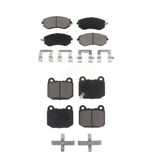 Ceramic Brake Pads Front Rear Kit For 2017 Subaru BRZ Without Brembo Brakes