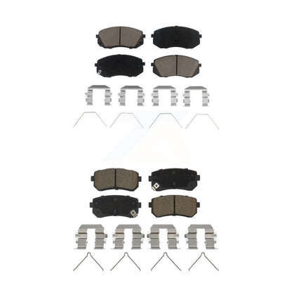 Ceramic Brake Pads Front Rear Kit For Hyundai Kona Kia Seltos